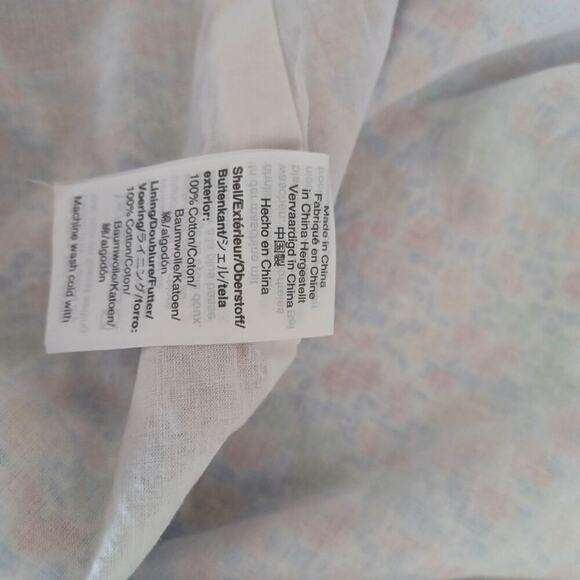 J. Crew Liberty Trumpet Skirt Favourite Flowers Skirt 4P - Picture 9 of 13